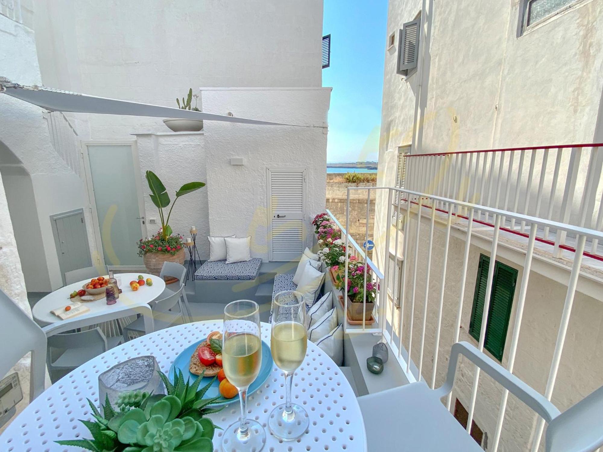 Td Casa Marea Seaside View In Prime Location Villa Monopoli Buitenkant foto